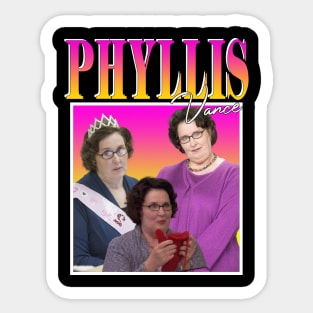 Phyllis Vance Sticker